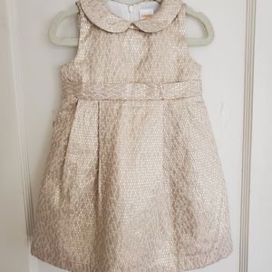 Gymboree Gold Dress